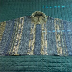 J. Jill Turtleneck Sweater Poncho